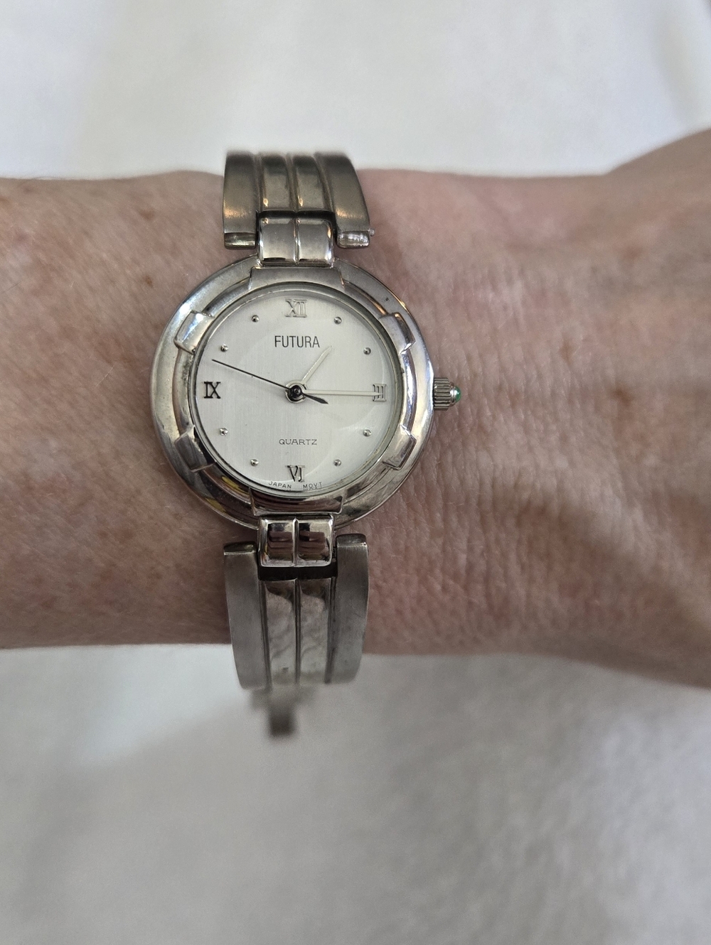 Futura Quartz Women Watch Stainless Steel Silver